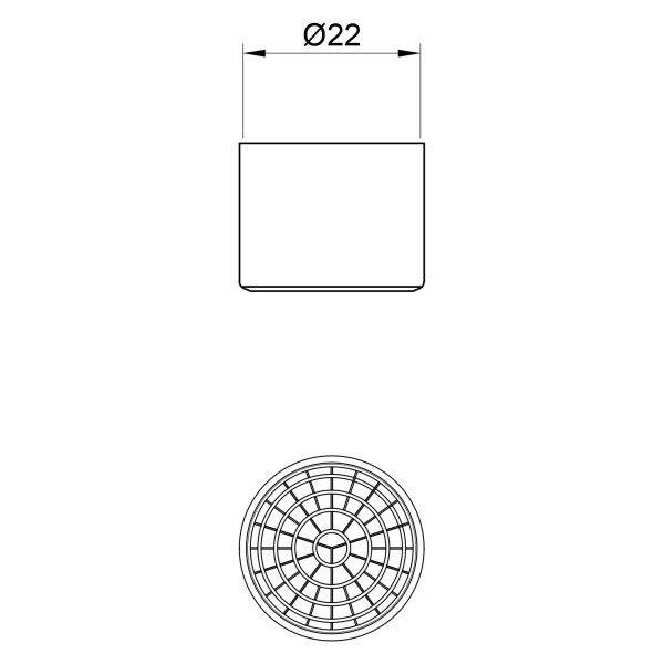 Аэратор Lidz (CRM) 48 00 022 00 с внутренней резьбой