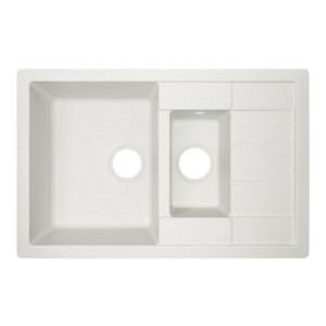 Кухонная мойка с дополнительной чашей Lidz 780x495/200 STO-10 (LIDZSTO10780495200)