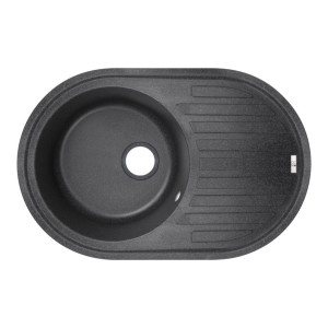 Кухонная мойка Lidz 780x500/200 BLA-03 (LIDZBLA03780500200)