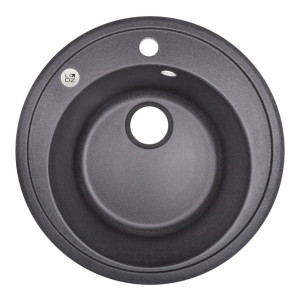 Кухонная мойка Lidz D510/200 BLA-03 (LIDZBLA03D510200)