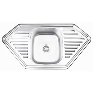 Кухонна мийка Lidz 9550-D 0,8 мм Decor (LIDZ9550DEC08)