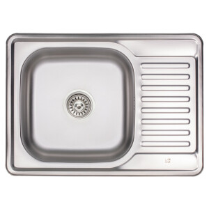 Кухонна мийка Lidz 6950 0,8 мм Micro Decor (LIDZ6950MDEC)