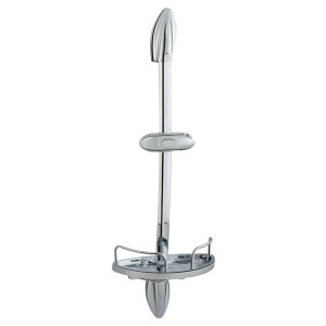 Штанга для душа Lidz (CRM) 49 40 019 с мыльницей