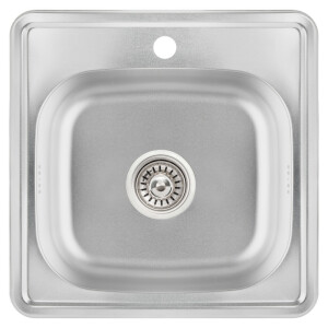 Кухонна мийка Lidz 4848 0,6 мм Micro Decor (LIDZ4848MDDEC06)