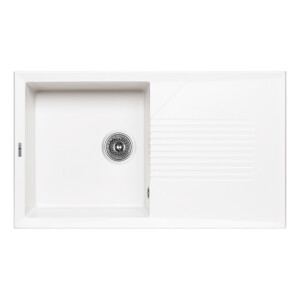 Кухонная мойка Lidz 860х500/240 WHI-01 (LIDZWHI01860500240)