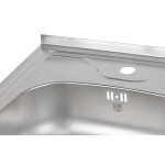 Кухонна мийка Lidz 6050 0,6 мм Satin (LIDZ605006SAT)