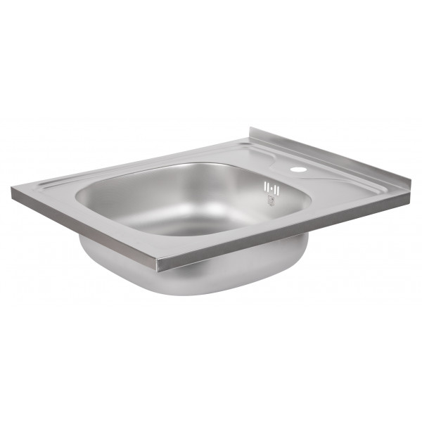 Кухонна мийка Lidz 5060 0,6 мм Decor (LIDZ506006DEC)