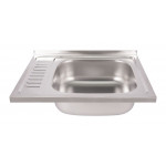 Кухонна мийка Lidz 6050-R 0,6 мм Decor (LIDZ6050R06DEC)