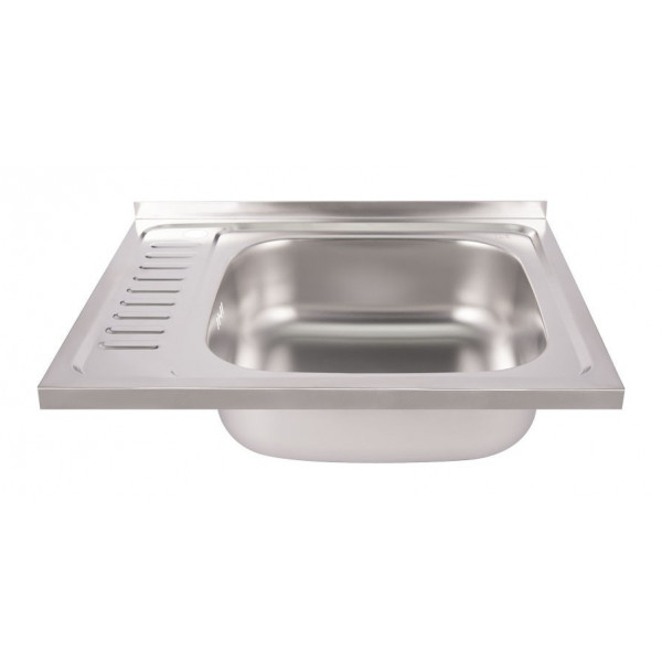 Кухонна мийка Lidz 6050-R 0,6 мм Decor (LIDZ6050R06DEC)