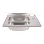 Кухонна мийка Lidz 6050-L 0,6 мм Decor (LIDZ6050L06DEC)