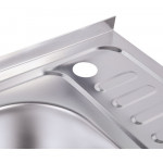 Кухонна мийка Lidz 6050-L 0,6 мм Decor (LIDZ6050L06DEC)