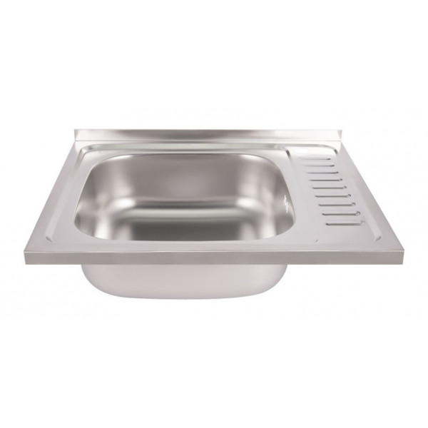 Кухонна мийка Lidz 6050-L 0,6 мм Decor (LIDZ6050L06DEC)