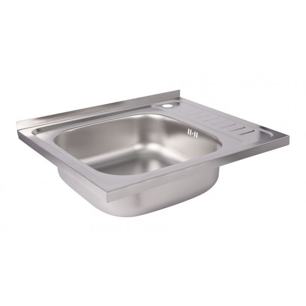 Кухонна мийка Lidz 6050-L 0,6 мм Decor (LIDZ6050L06DEC)