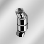 Лейка для верхнего душа Lidz (CRM) 51 10 104 25, 25х25 см