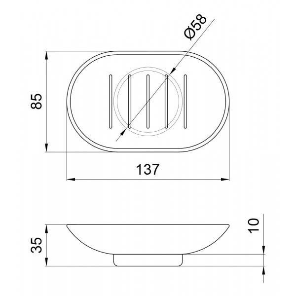 Мыльница Lidz (CRG) 114.02.10