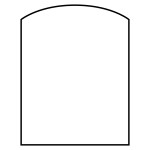 Зеркало Lidz 140.07.01 455х590