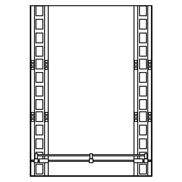 Зеркало Lidz 140.07.06 500х700х105 с полкой