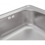 Кухонна мийка Lidz 7642 0,8 мм Satin (LIDZ764208SAT)