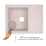 Кухонная мойка Lidz 620x435/200 COL-06 (LIDZCOL06620435200)