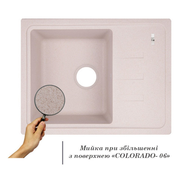 Кухонная мойка Lidz 620x435/200 COL-06 (LIDZCOL06620435200)