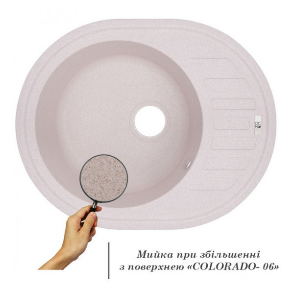 Кухонная мойка Lidz 620x500/200 COL-06 (LIDZCOL06620500200)