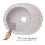 Кухонная мойка Lidz 620x500/200 GRA-09 (LIDZGRA09620500200)