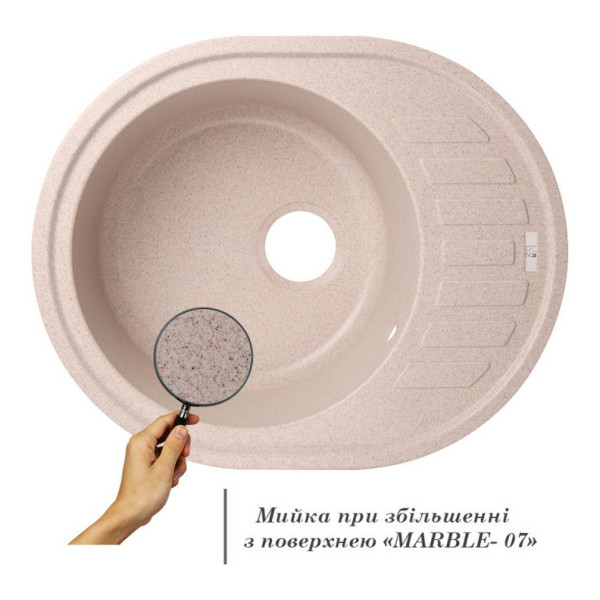 Кухонная мойка Lidz 620x500/200 MAR-07 (LIDZMAR07620500200)