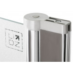 Штора на ванну Lidz Brama SS80x140R.CRM.FR стекло Frost 6 мм, правая