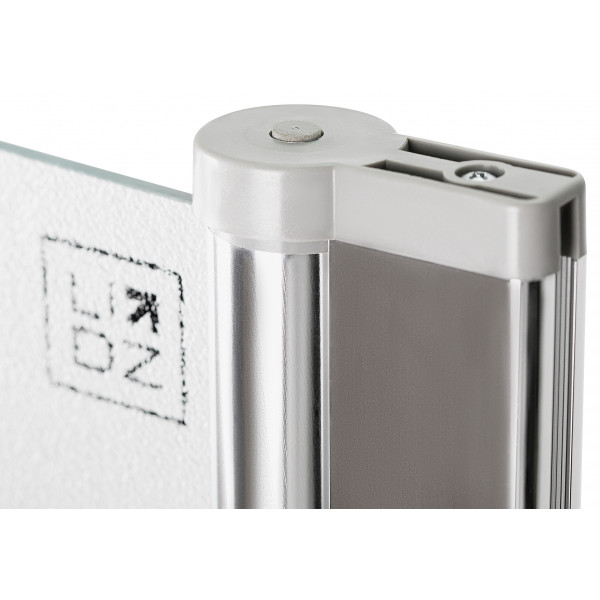 Штора на ванну Lidz Brama SS80x140R.CRM.FR стекло Frost 6 мм, правая