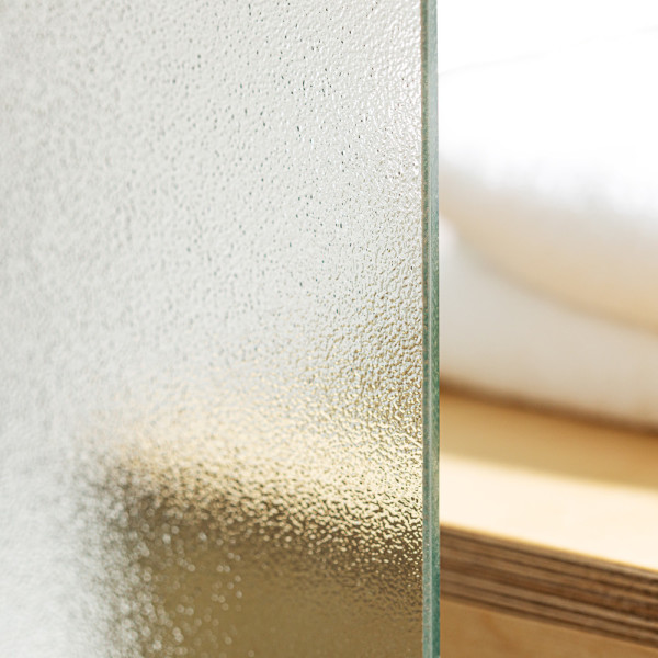 Штора на ванну Lidz Brama SS120x140L.CRM.FR стекло Frost 6 мм, левая