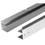 Душові двері в нішу Lidz Zycie SD120x185.CRM.FR, скло Frost 5 мм