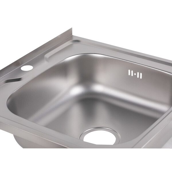 Кухонна мийка Lidz 5050 0,6 мм Decor (LIDZ5050DEC06)