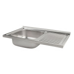 Кухонна мийка Lidz 5080-L 0,8 мм Decor (LIDZ5080LDEC06)