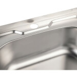 Кухонна мийка Lidz 5050 0,6 мм Polish (LIDZ5050POL06)