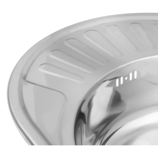 Кухонна мийка Lidz 5745 0,6 мм Polish (LIDZ5745POL06)