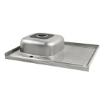 Кухонна мийка Lidz 6080-L 0,6 мм Polish (LIDZ6080LPOL06)