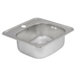 Кухонна мийка Lidz 3838 0,6 мм Satin (LIDZ3838POL06)