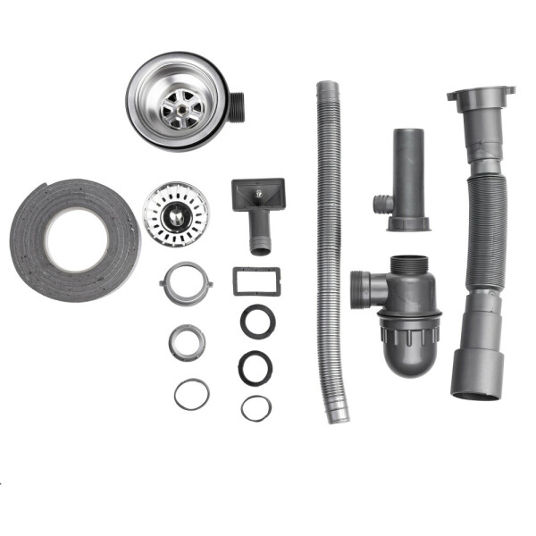 Кухонна мийка Lidz 4848 0,6 мм Satin (LIDZ4848SAT06)