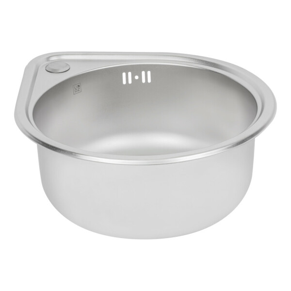 Кухонна мийка Lidz 4539 0,8 мм Satin (LIDZ4539SAT8)