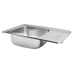 Кухонна мийка Lidz 6950 0,8 мм Satin (LIDZ6950SAT8)