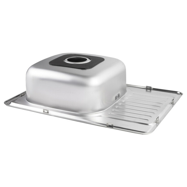 Кухонна мийка Lidz 6950 0,8 мм Satin (LIDZ6950SAT8)