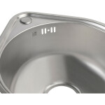 Кухонна мийка Lidz 4539 0,8 мм Micro Decor (LIDZ4539MDEC)