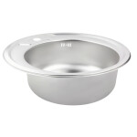 Кухонна мийка Lidz 490-A 0,8 мм Micro Decor (LIDZ490AMICDEC)