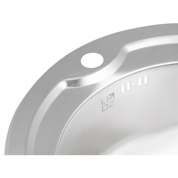 Кухонна мийка Lidz 510-D 0,8 мм Micro Decor (LIDZ510DEC)