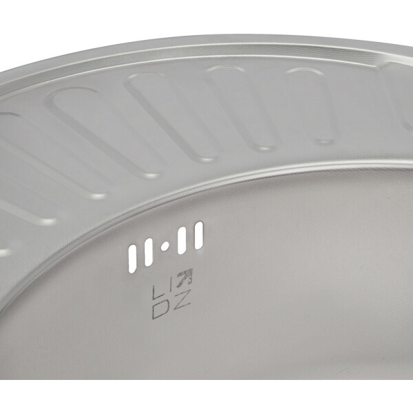 Кухонна мийка Lidz 5745 0,8 мм Micro Decor (LIDZ5745MDEC)