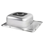 Кухонна мийка Lidz 5848 0,8 мм Micro Decor (LIDZ5848MDEC)