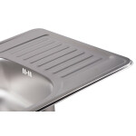 Кухонна мийка Lidz 6950 0,8 мм Micro Decor (LIDZ6950MDEC)