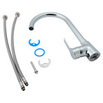 Змішувач для кухні Lidz (CRM) J-Lex 40 017-8