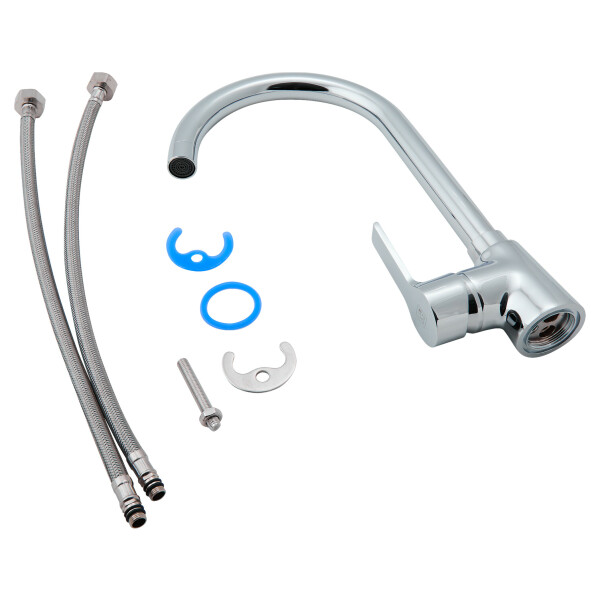 Змішувач для кухні Lidz (CRM) J-Lex 40 017-8