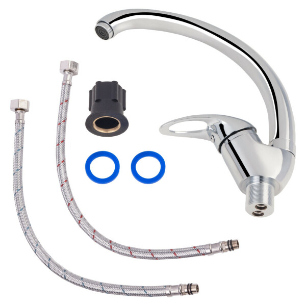 Змішувач для кухні Lidz (CRM) Premiera 41 008F-3